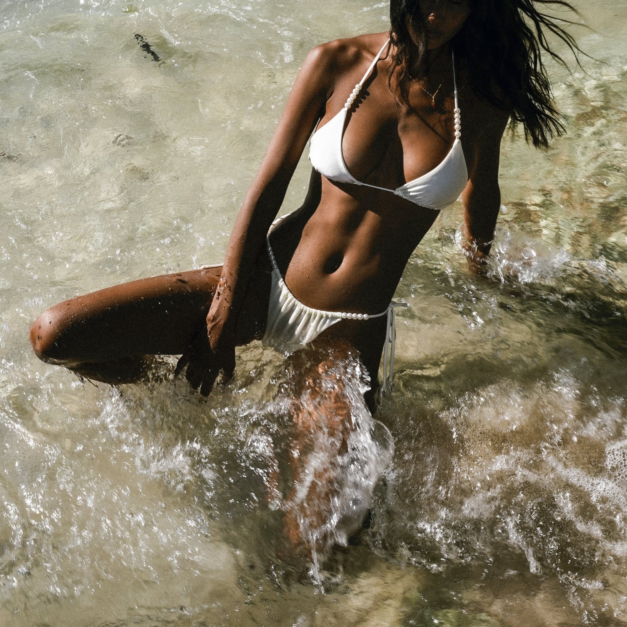 Serena Bottoms – низ бікіні, преміальна італійська тканина | TVOE Swim — фото 4